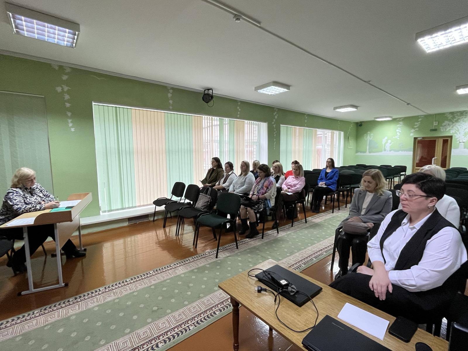 Заседание районного учебно-методического объединения учителей белорусского языка и литературы